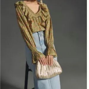 The Frankie Raffia Clutch